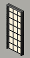 black shoji door