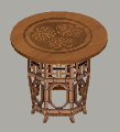 bamboo table